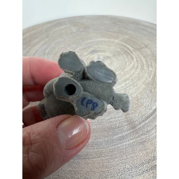 Littlest Pet Shop Special Edition #1006 Fuzzy Grey Schnauzer Dog Blue Eyes - Picture 5 of 6